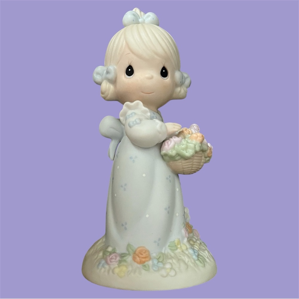 Precious Moments Limited Edition Figurine- Take time to smell the flowers